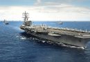U.S. Navy says carrier group operating in S.China Sea