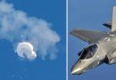 Không quân Mỹ bắn hạ chiếc khinh khí cầu ‘do thám’ của Trung Quốc ở Đại Tây Dương