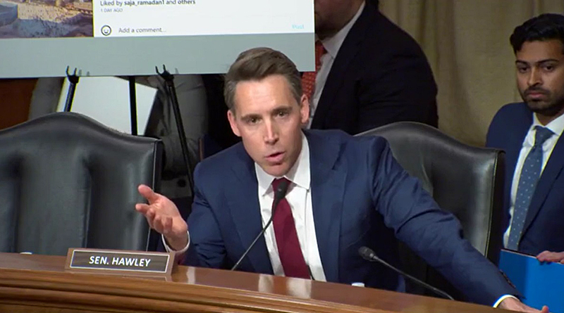 Sen Hawley warns consulting firms against working with China to ‘undermine America'