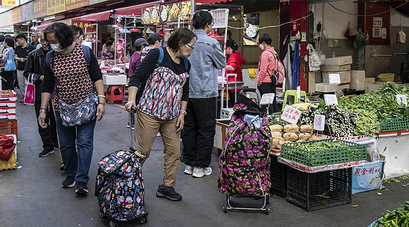 China sinks deeper into deflation as prices fall at fastest rate in 15 years