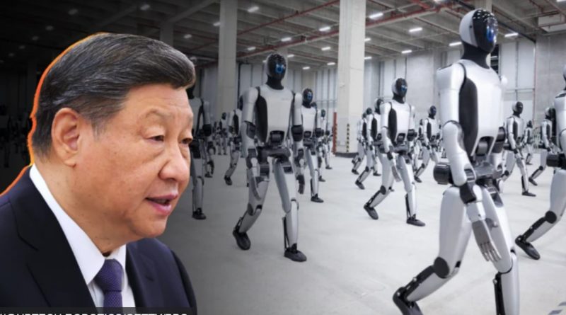 Trung Quốc triển khai robot hình người tới cửa khẩu với Việt Nam Trung Quốc triển khai robot hình người tới cửa khẩu với Việt Nam