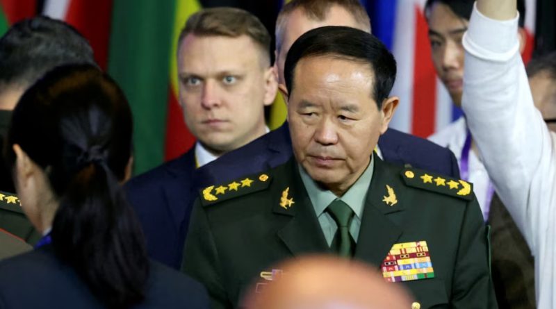 China removes two top generals from supreme military command body